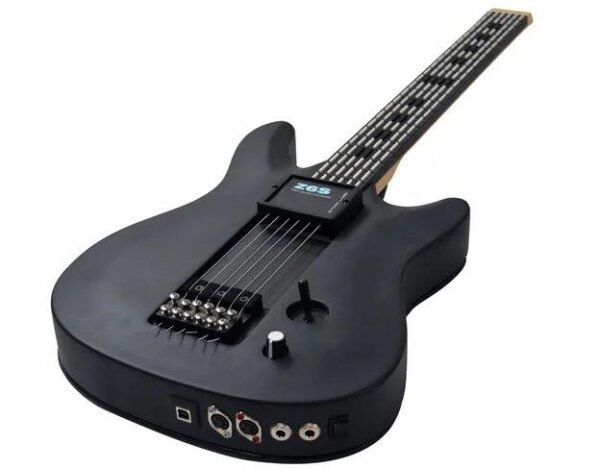 starr labs black Z6S MIDI guitar